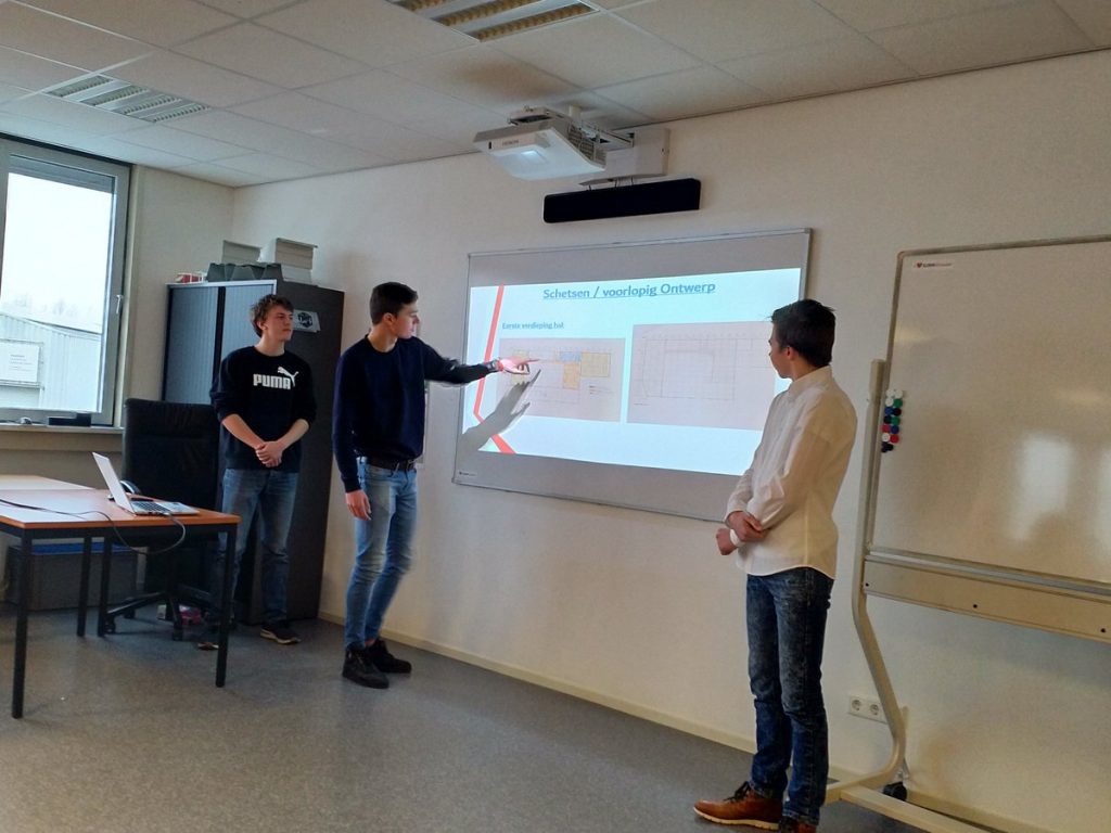 DaVinci team presenteert voorlopig ontwerp aan gemeente Dordrecht